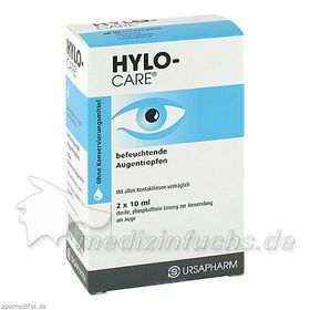 HYLO-CARE, 2X10 ML – PZN 1632995 из Германии