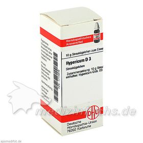 HYPERICUM D 3, 10 G – PZN 1773678 из Германии