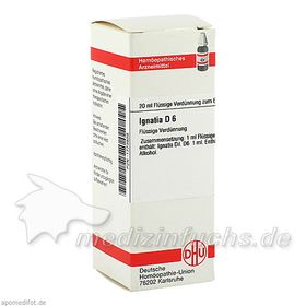 IGNATIA D 6, 20 ML – PZN 1773939 из Германии