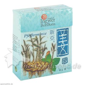 Ingwerbonbons Original Pfefferminze, 60 G – PZN 1914788 из Германии