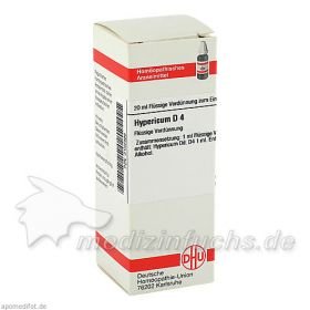 HYPERICUM D 4, 20 ML – PZN 2102489 из Германии
