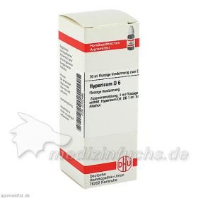 HYPERICUM D 6, 20 ML – PZN 2102495 из Германии