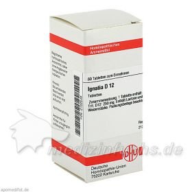 IGNATIA D12, 80 ST – PZN 2102549 из Германии