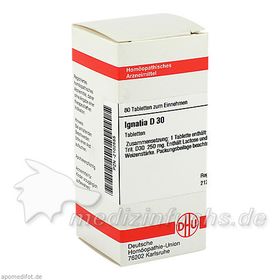 IGNATIA D30, 80 ST – PZN 2102555 из Германии