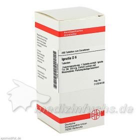 IGNATIA D 6, 200 ST – PZN 2102584 из Германии