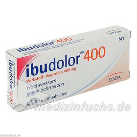 IBUDOLOR 400 Filmtabletten, 10 ST – PZN 228803 из Германии