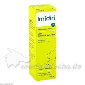 Imidin oK Nasenspray 0.1% ohne Konservierungsstoff, 10 ML – PZN 250961 из Германии