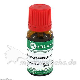 HYOSCYAMUS ARCA LM 6, 10 ML – PZN 2602200 из Германии
