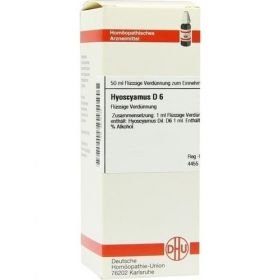 HYOSCYAMUS D 6, 50 ML – PZN 2615125 из Германии