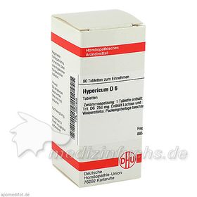 HYPERICUM D 6, 80 ST – PZN 2631638 из Германии