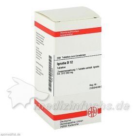 IGNATIA D12, 200 ST – PZN 2802620 из Германии