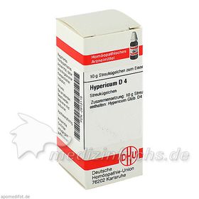 HYPERICUM D 4, 10 G – PZN 2813115 из Германии