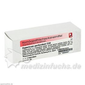 HYPERICUM D30, 10 G – PZN 2890021 из Германии