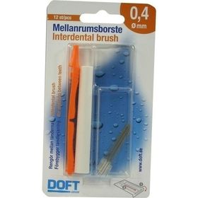 Interdentalbürste 0.4 mit Wechselgriff Doft, 12 ST – PZN 3109418 из Германии