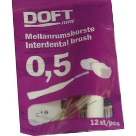 Interdentalbürste 0.5 mit Wechselgriff Doft, 12 ST – PZN 3109424 из Германии