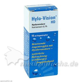 Hylo-Vision HD, 15 ML – PZN 3114069 из Германии