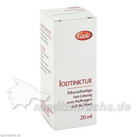 Iodtinktur Caelo HV-Packung, 20 ML – PZN 3396122 из Германии