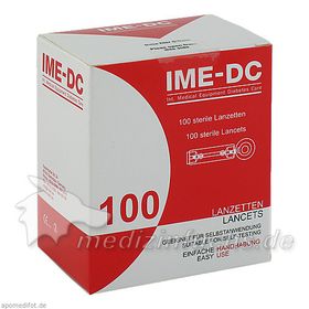 IME-DC Lancetten/Nadeln für Stechhilfegerät, 100 ST – PZN 3941387 из Германии