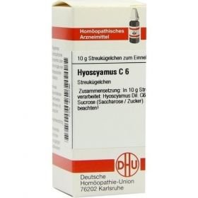 HYOSCYAMUS C 6, 10 G – PZN 4220796 из Германии