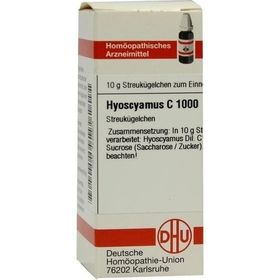 HYOSCYAMUS C1000, 10 G – PZN 4220804 из Германии