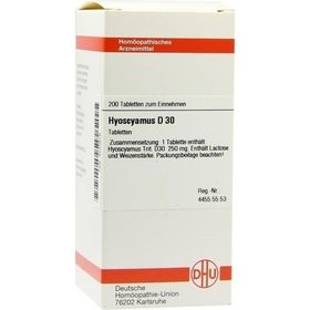 HYOSCYAMUS D30, 200 ST – PZN 4220879 из Германии