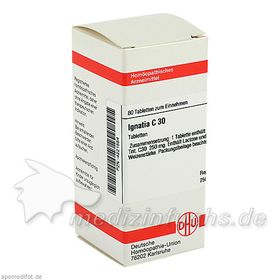 IGNATIA C30, 80 ST – PZN 4221554 из Германии