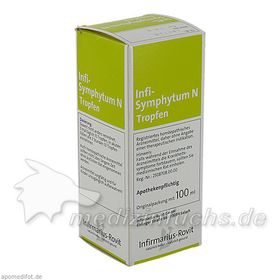 Infi-Symphytum N Tropfen, 100 ML – PZN 4386574 из Германии