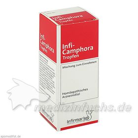 INFI CAMPHORA TROPFEN, 50 ML – PZN 4499255 из Германии