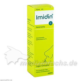 IMIDIN N NASENSPRAY, 10 ML – PZN 4507581 из Германии