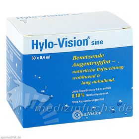 Hylo-Vision sine, 60X0.4 ML – PZN 4522008 из Германии