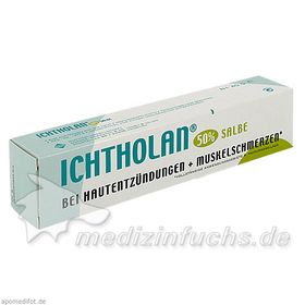 ICHTHOLAN 50%, 40 G – PZN 4643640 из Германии