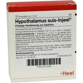 HYPOTHALAM SUIS INJ ORG, 10 ST – PZN 513768 из Германии