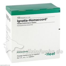 IGNATIA HOMACCORD, 100 ST – PZN 516910 из Германии