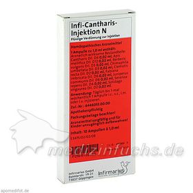 Infi-Cantharis-Injektion N, 10X1 ML – PZN 5702155 из Германии