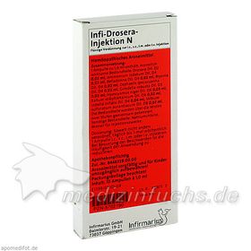 Infi-Drosera-Injektion N, 10X1 ML – PZN 5702190 из Германии
