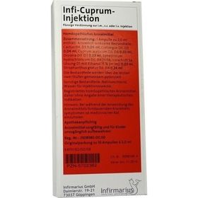 Infi-Cuprum-Injektion, 10X2 ML – PZN 5702362 из Германии