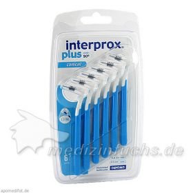 interprox plus conical blau Interdentalbürste, 6 ST – PZN 5703628 из Германии