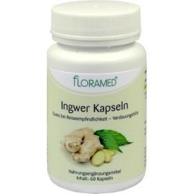 Ingwer-Kapseln Gutes für Reiseempfindlichkeit, 60 ST – PZN 5907816 из Германии