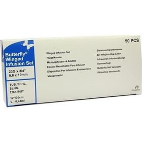 Infusionszubehör Butterfly 23G blau, 50 ST – PZN 6463296 из Германии