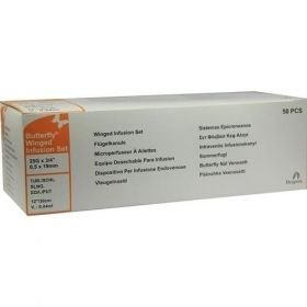 Infusionszubehör Butterfly 25G orange, 50 ST – PZN 6463356 из Германии