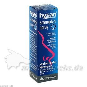 HYSAN Schnupfenspray, 10 ML – PZN 6587271 из Германии