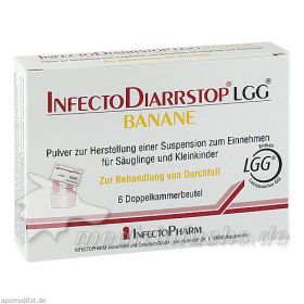 Infectodiarrstop LGG Banane, 6 ST – PZN 6705902 из Германии