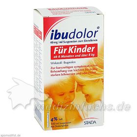 Ibudolor 40mg/ml Suspension zum Einnehmen, 100 ML – PZN 6826250 из Германии