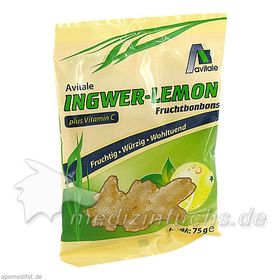 Ingwer Lemon Bonbons + Vit. C, 75 G – PZN 6845661 из Германии
