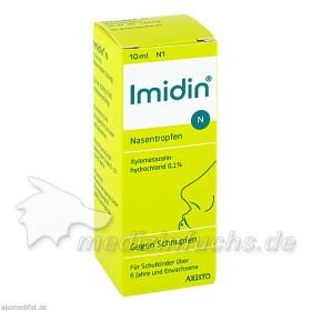 IMIDIN N NASENTROPFEN, 10 ML – PZN 6876495 из Германии