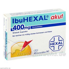 Ibuhexal akut 400, 10 ST – PZN 68966 из Германии