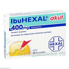 Ibuhexal akut 400, 20 ST – PZN 68972 из Германии