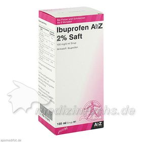 Ibuprofen AbZ 2% Saft, 100 ML – PZN 7013810 из Германии