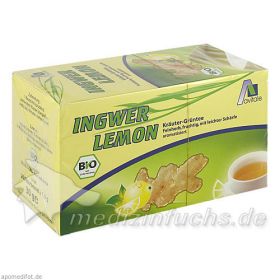 Ingwer Lemon Biotee, 20 ST – PZN 7108717 из Германии