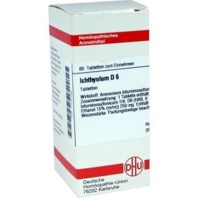 ICHTHYOLUM D 6, 80 ST – PZN 7170194 из Германии